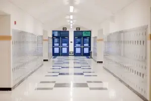 School Hallway BG- School Security Overview