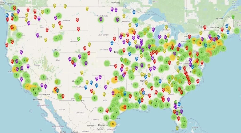 K12 Cyber Incident Map